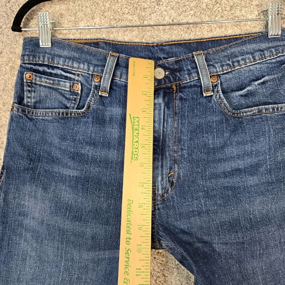 Levis 527 Jeans Mens 32x30 (fit 32x29) Blue stretch Slim Boot bootcut